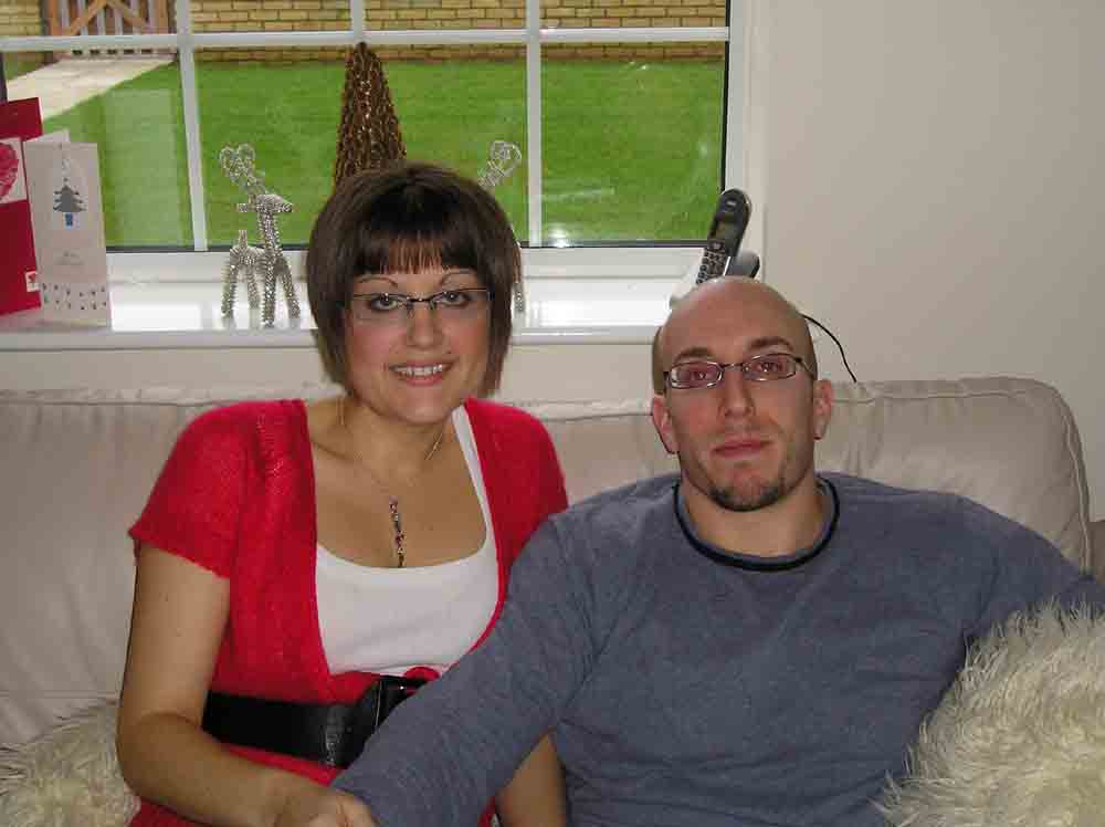 Laura & Damian, Christmas 2006