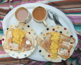 A breakfast I cooked for Jodie on 1-8-2009